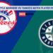 seattle mariners vs yankees match player stats