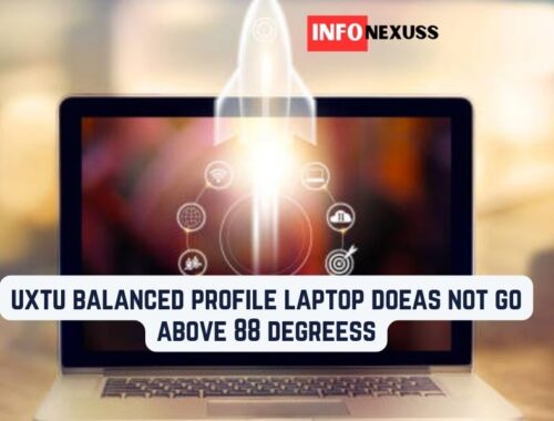 uxtu balanced profile laptop doeas not go above 88 degreess